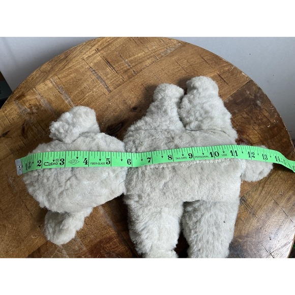 Vintage RARE 14' Rushton Stuffed‎ Gray Poodle Dog  Missing Brand Tag - Picture 7 of 9